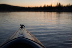 canoê, Laponie Suédoise