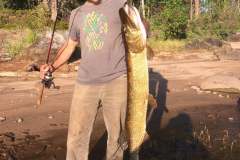 guide de pêche Français en Laponie, Suède
