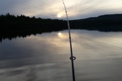 séjour de pêche en Laponie, Suède
