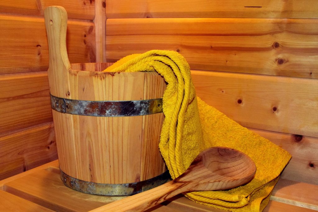 Sauna en Laponie suédoise