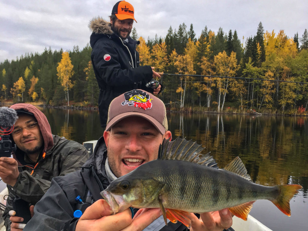 Fishtique en voyage de pêche en Laponie suédoise