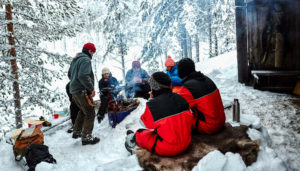 Combinaisons Grand Froid en Laponie suédoise
