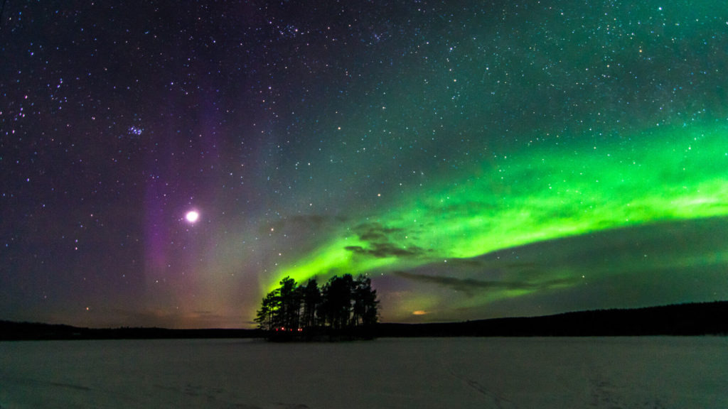 Northern Lights in Swedish Lapland