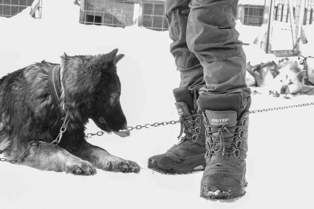 Appropriate snow boots for the Great North
