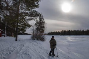 Ski altai en Laponie suédoise