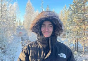 Equipe de Flarken Adventure : Tom, handler en Laponie suédoise