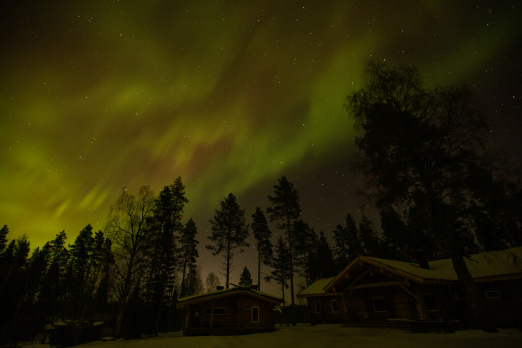 Aurores Boréales en Laponie (Suède)