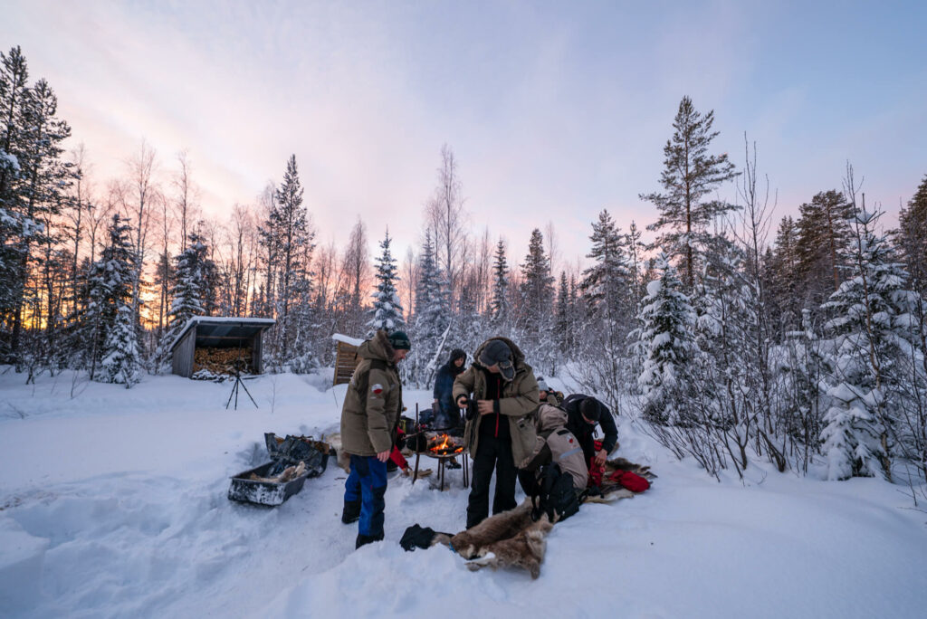 Partage de moments en pleine nature